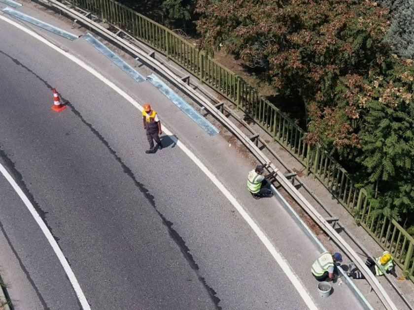 Motosiklet Dostu Bariyer Uygulama Çalışmalarımız